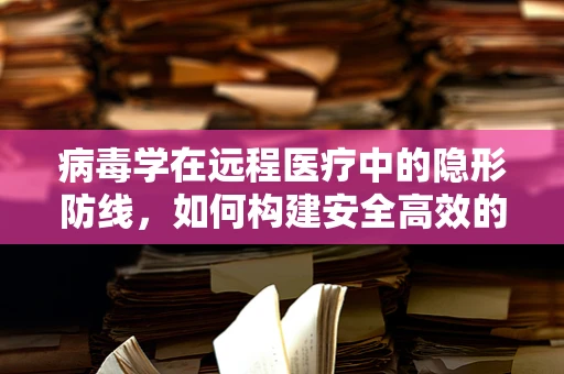 病毒学在远程医疗中的隐形防线，如何构建安全高效的诊疗环境？