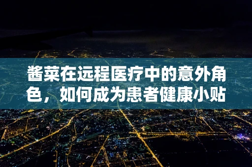 酱菜在远程医疗中的意外角色，如何成为患者健康小贴士的传递媒介？