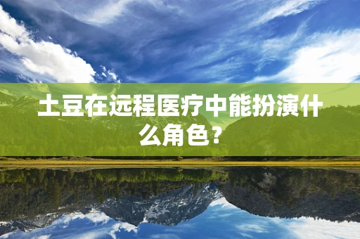 土豆在远程医疗中能扮演什么角色？