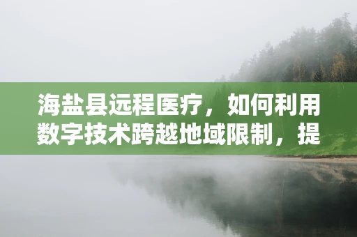 海盐县远程医疗，如何利用数字技术跨越地域限制，提升医疗服务可及性？