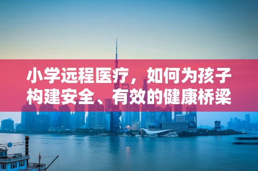 小学远程医疗，如何为孩子构建安全、有效的健康桥梁？