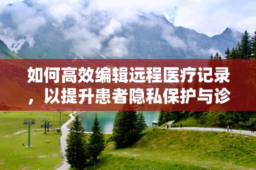 如何高效编辑远程医疗记录，以提升患者隐私保护与诊疗质量？