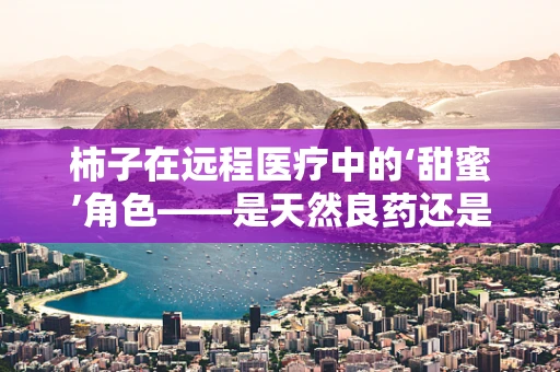 柿子在远程医疗中的‘甜蜜’角色——是天然良药还是潜在风险？