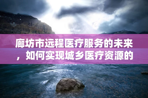 廊坊市远程医疗服务的未来，如何实现城乡医疗资源的均衡分配？
