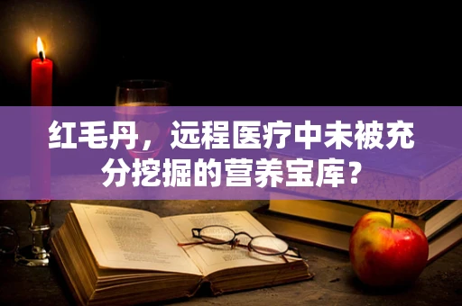 红毛丹，远程医疗中未被充分挖掘的营养宝库？