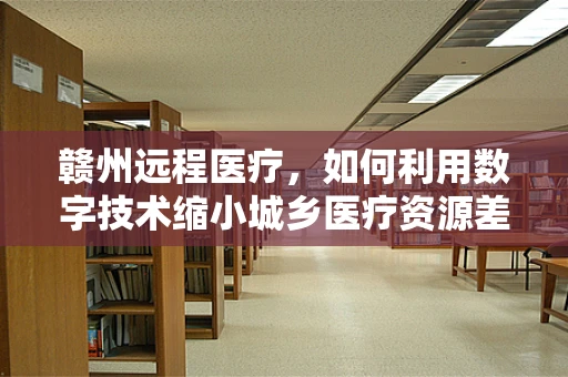 赣州远程医疗，如何利用数字技术缩小城乡医疗资源差距？