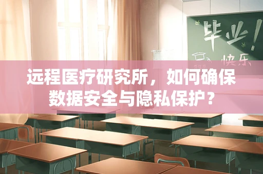 远程医疗研究所，如何确保数据安全与隐私保护？