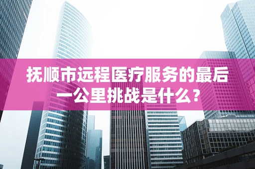 抚顺市远程医疗服务的最后一公里挑战是什么？