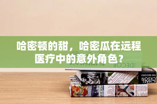 哈密顿的甜，哈密瓜在远程医疗中的意外角色？