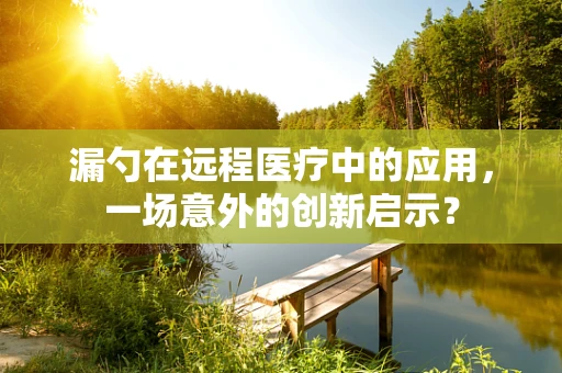 漏勺在远程医疗中的应用，一场意外的创新启示？