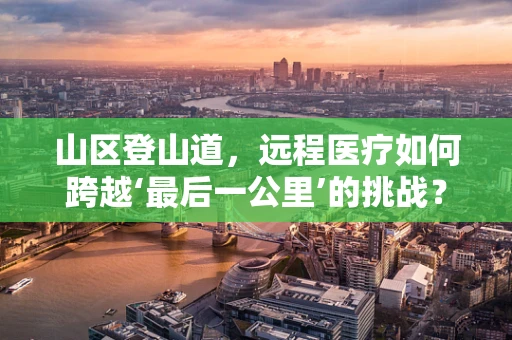 山区登山道，远程医疗如何跨越‘最后一公里’的挑战？