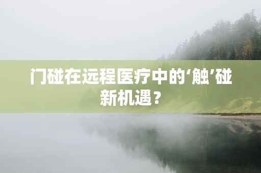 门碰在远程医疗中的‘触’碰新机遇？