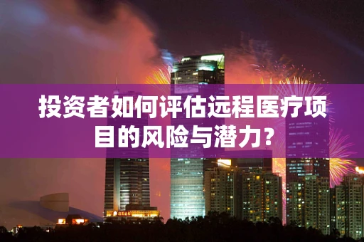 投资者如何评估远程医疗项目的风险与潜力？