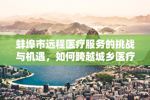 蚌埠市远程医疗服务的挑战与机遇，如何跨越城乡医疗鸿沟？