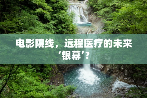 电影院线，远程医疗的未来‘银幕’？