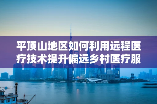 平顶山地区如何利用远程医疗技术提升偏远乡村医疗服务？