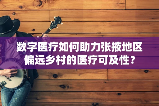 数字医疗如何助力张掖地区偏远乡村的医疗可及性？
