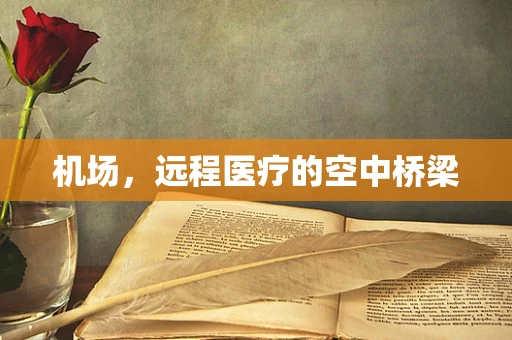 机场，远程医疗的空中桥梁
