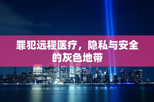 罪犯远程医疗，隐私与安全的灰色地带