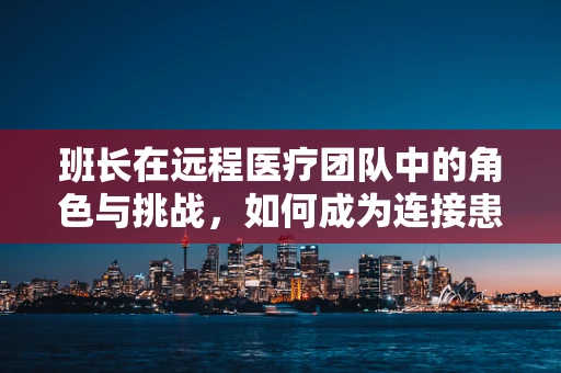 班长在远程医疗团队中的角色与挑战，如何成为连接患者与技术的桥梁？