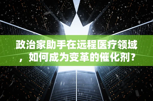 政治家助手在远程医疗领域，如何成为变革的催化剂？