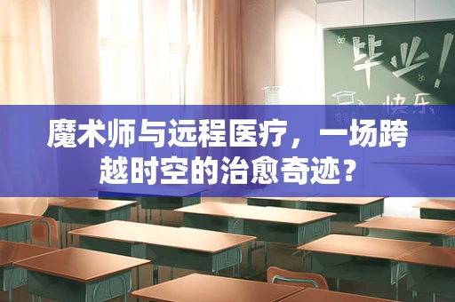 魔术师与远程医疗，一场跨越时空的治愈奇迹？