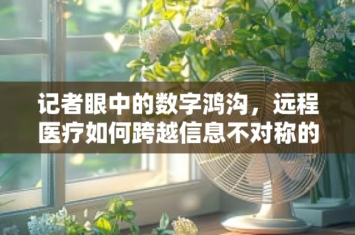 记者眼中的数字鸿沟，远程医疗如何跨越信息不对称的鸿沟？