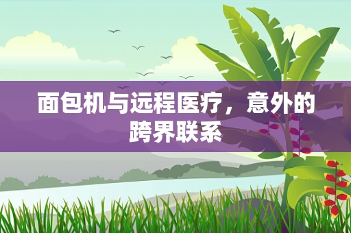 面包机与远程医疗，意外的跨界联系