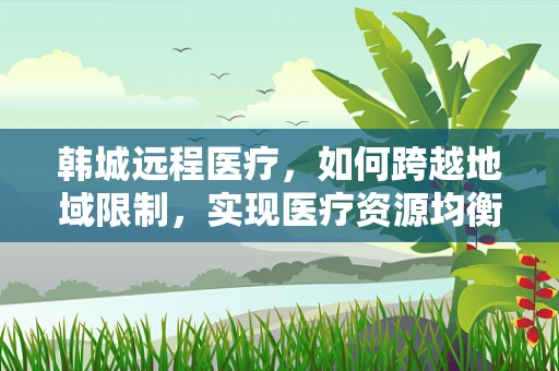 韩城远程医疗，如何跨越地域限制，实现医疗资源均衡？