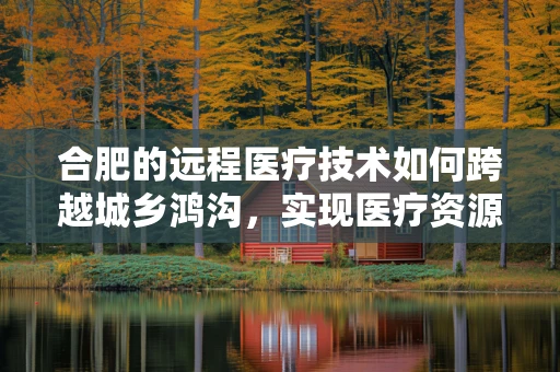 合肥的远程医疗技术如何跨越城乡鸿沟，实现医疗资源均衡？