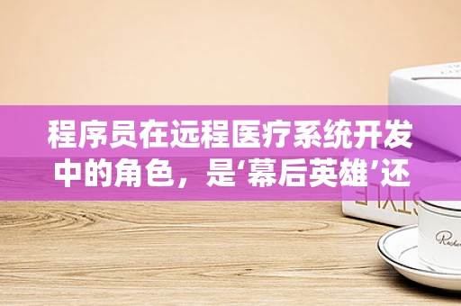 程序员在远程医疗系统开发中的角色，是‘幕后英雄’还是‘创新推手’？