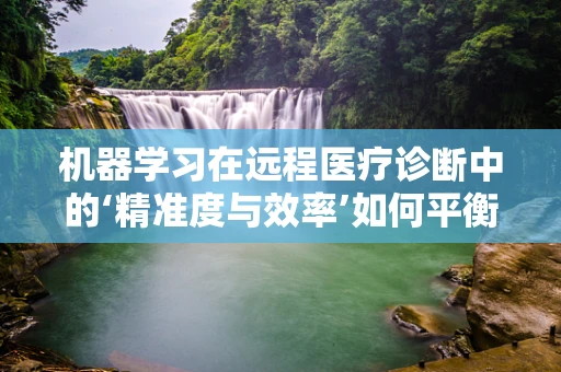 机器学习在远程医疗诊断中的‘精准度与效率’如何平衡？