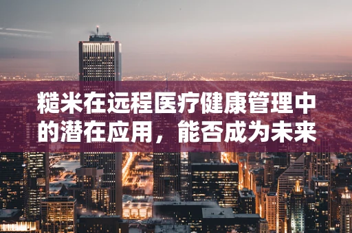 糙米在远程医疗健康管理中的潜在应用，能否成为未来健康监测的‘营养’新星？