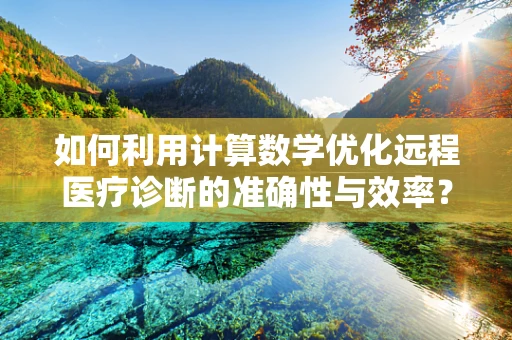 如何利用计算数学优化远程医疗诊断的准确性与效率？