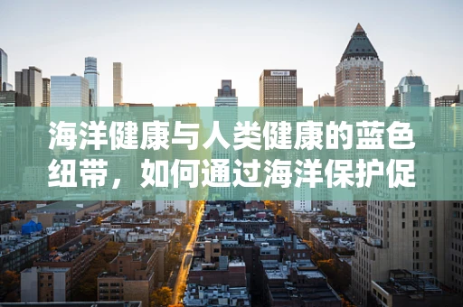 海洋健康与人类健康的蓝色纽带，如何通过海洋保护促进远程医疗发展？