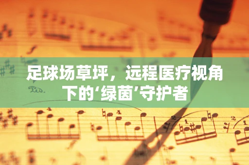 足球场草坪，远程医疗视角下的‘绿茵’守护者