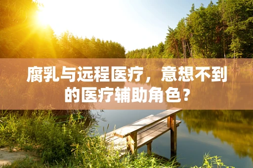 腐乳与远程医疗，意想不到的医疗辅助角色？