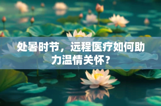 处暑时节，远程医疗如何助力温情关怀？