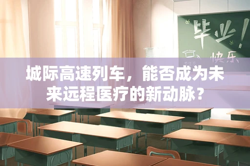 城际高速列车，能否成为未来远程医疗的新动脉？