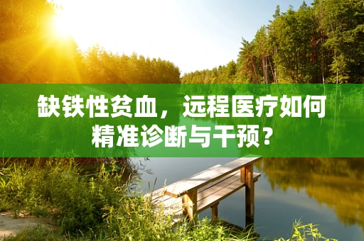 缺铁性贫血，远程医疗如何精准诊断与干预？