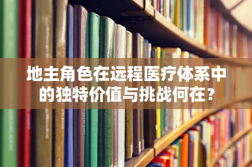 地主角色在远程医疗体系中的独特价值与挑战何在？