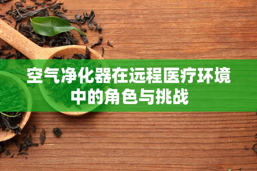 空气净化器在远程医疗环境中的角色与挑战