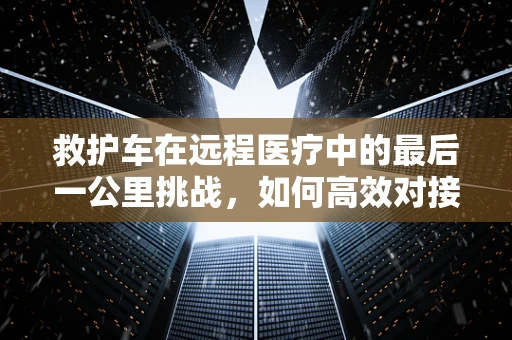 救护车在远程医疗中的最后一公里挑战，如何高效对接与信息共享？