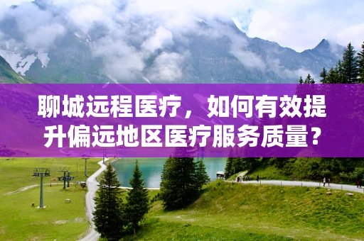 聊城远程医疗，如何有效提升偏远地区医疗服务质量？