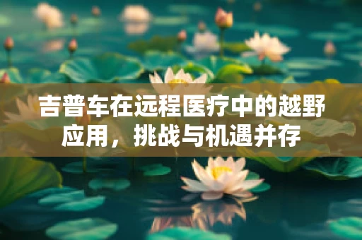 吉普车在远程医疗中的越野应用，挑战与机遇并存