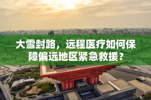 大雪封路，远程医疗如何保障偏远地区紧急救援？