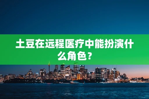 土豆在远程医疗中能扮演什么角色？