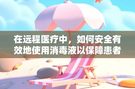 在远程医疗中，如何安全有效地使用消毒液以保障患者与医护人员的安全？