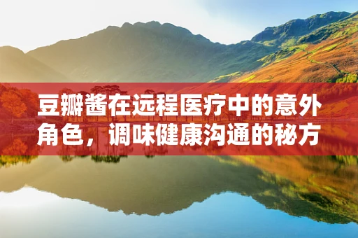 豆瓣酱在远程医疗中的意外角色，调味健康沟通的秘方？