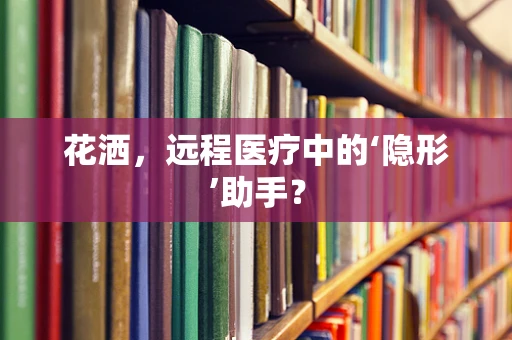 花洒，远程医疗中的‘隐形’助手？
